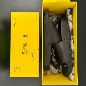 OFF-WHITE - POOL SLIDER SLIPPERS BLACK